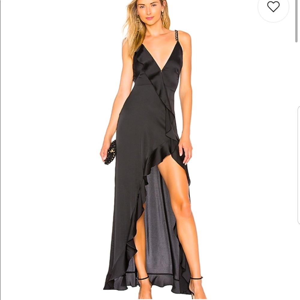 For Love & Lemons Isabella Ruffled Maxi